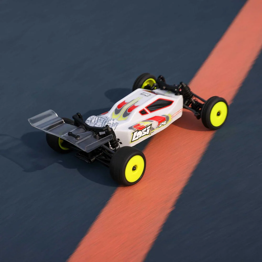 Losi 1/24 Micro-B 2wd RC Buggy (White) LOS00007T1 - Image 15