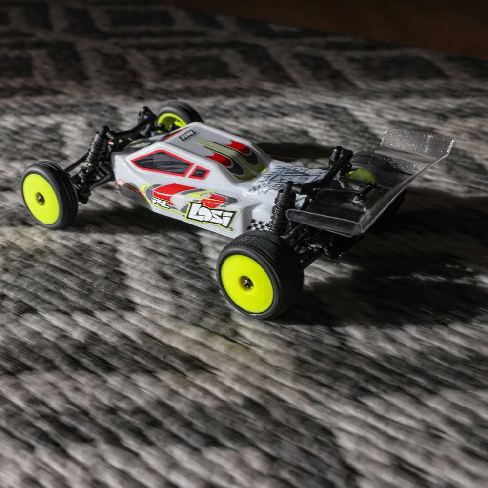 Losi 1/24 Micro-B 2wd RC Buggy (White) LOS00007T1 - Image 16
