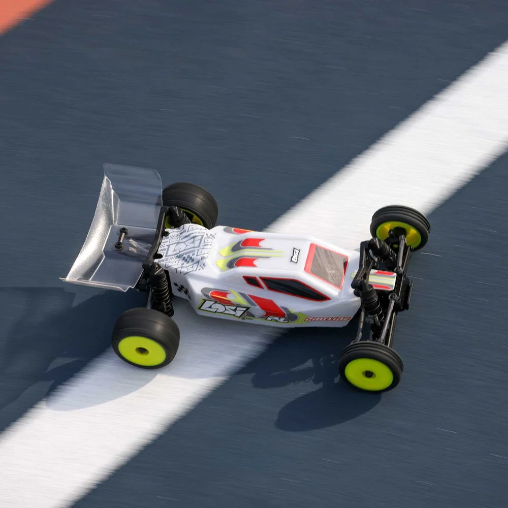 Losi 1/24 Micro-B 2wd RC Buggy (White) LOS00007T1 - Image 17