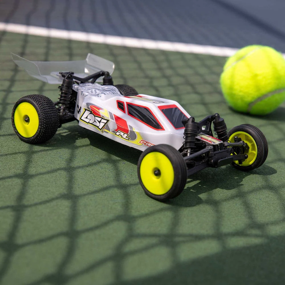 Losi 1/24 Micro-B 2wd RC Buggy (White) LOS00007T1 - Image 23
