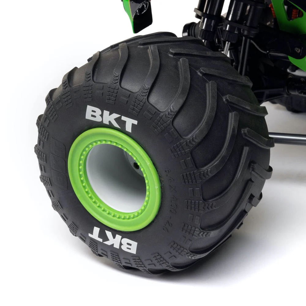 Losi 1/8 LMT 2.0 Grave Digger 4X4 Solid Axle Brushless Monster Truck RTR Green LOS04028T1 - Image 11