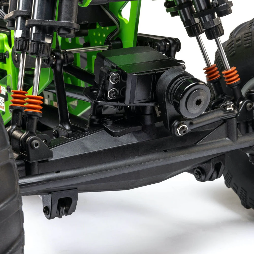 Losi 1/8 LMT 2.0 Grave Digger 4X4 Solid Axle Brushless Monster Truck RTR Green LOS04028T1 - Image 12