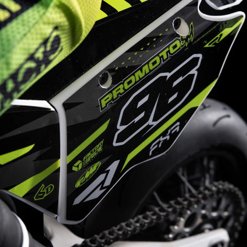Losi LOS-2310 Promoto-SM 1/4 Super Moto Motorcycle FXR White RTR - Image 11