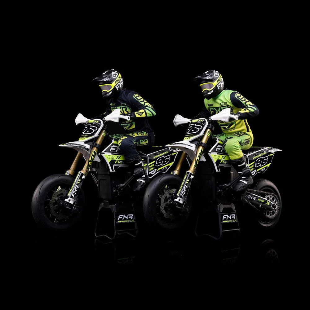 Losi LOS-2310 Promoto-SM 1/4 Super Moto Motorcycle FXR White RTR - Image 26