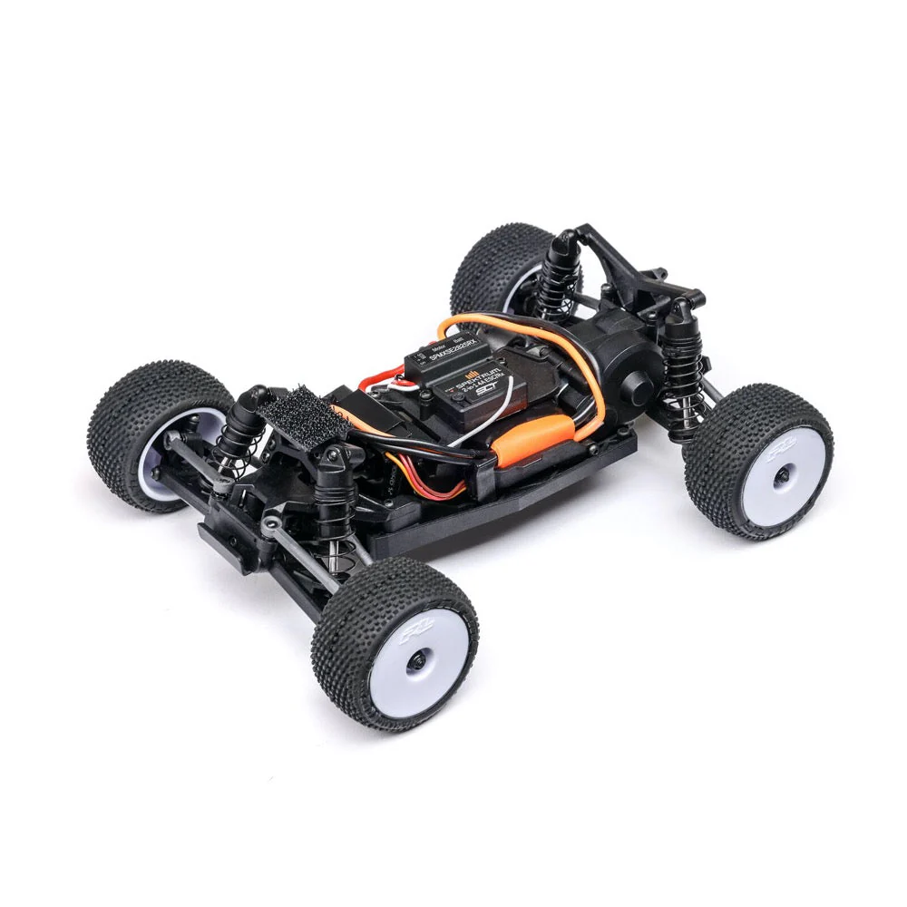 Losi Micro-T 1/28 2WD RC Stadium Truck (Silver) LOS-1392T2 - Image 11