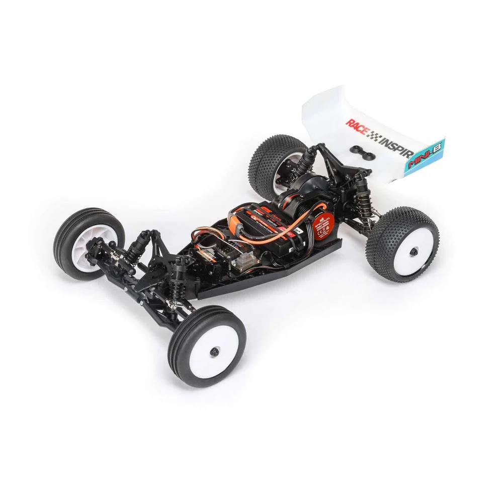 Losi Mini-B 1/16 Brushless 2WD Buggy RTR Blue LOS01024T2 - Image 12