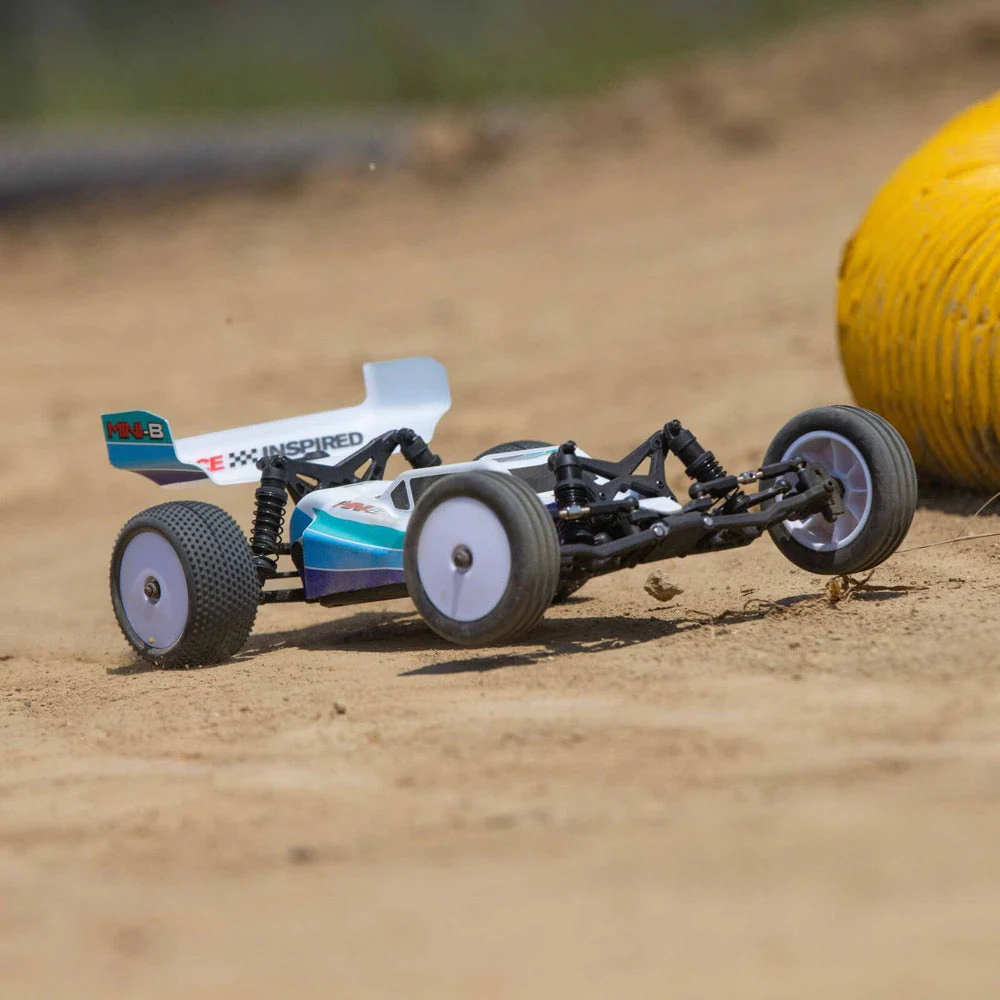 Losi Mini-B 1/16 Brushless 2WD Buggy RTR Blue LOS01024T2 - Image 20