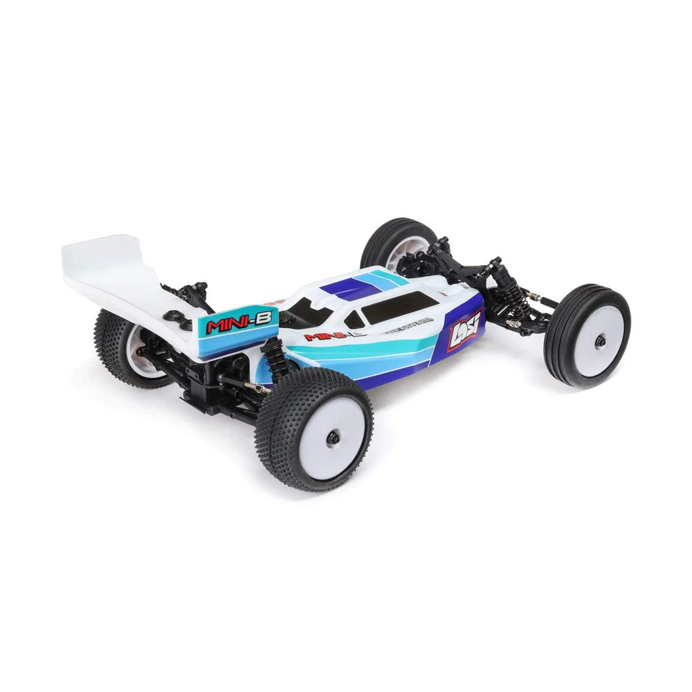 Losi Mini-B 1/16 Brushless 2WD Buggy RTR Blue LOS01024T2 - Image 5