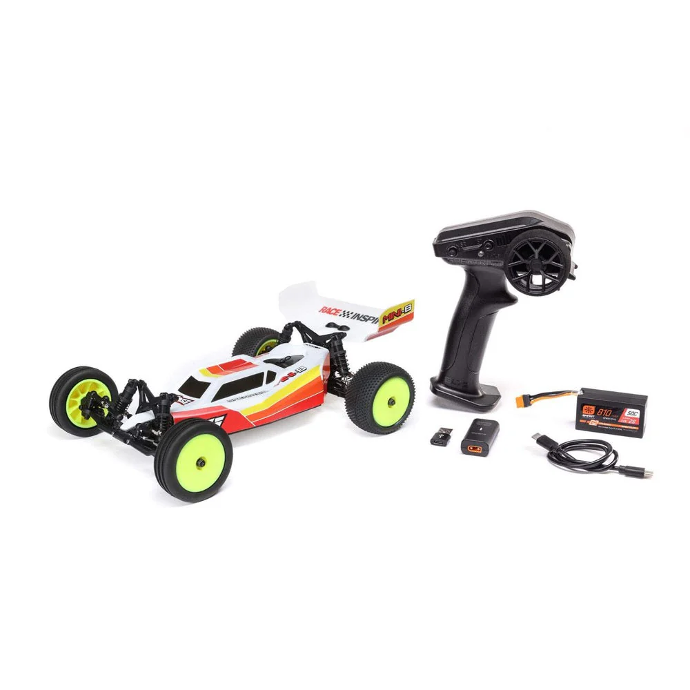 Losi Mini-B 1/16 Brushless 2WD Buggy RTR Red LOS01024T1 - Image 2