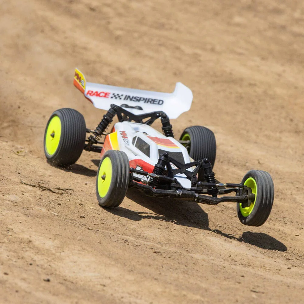 Losi Mini-B 1/16 Brushless 2WD Buggy RTR Red LOS01024T1 - Image 21