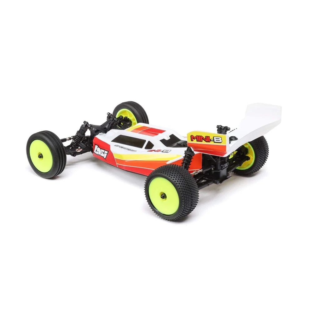 Losi Mini-B 1/16 Brushless 2WD Buggy RTR Red LOS01024T1 - Image 6