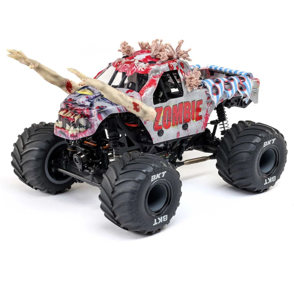 Losi Mini LMT Zombie 1/18 4x4 Monster Jam Truck RTR LOS01026T4 - Image 9