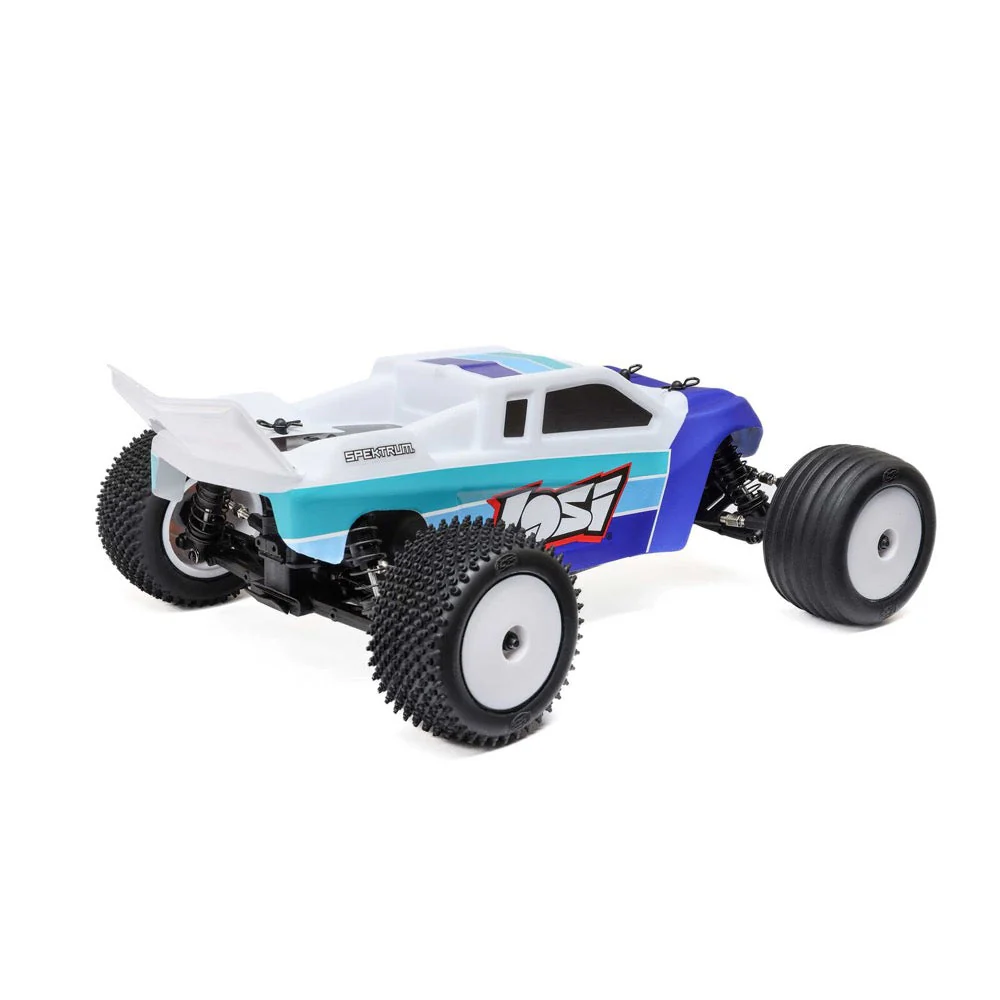 Losi Mini-T 2.0 2WD Brushless RC Stadium Truck V2 Blue 1056T2 - Image 6