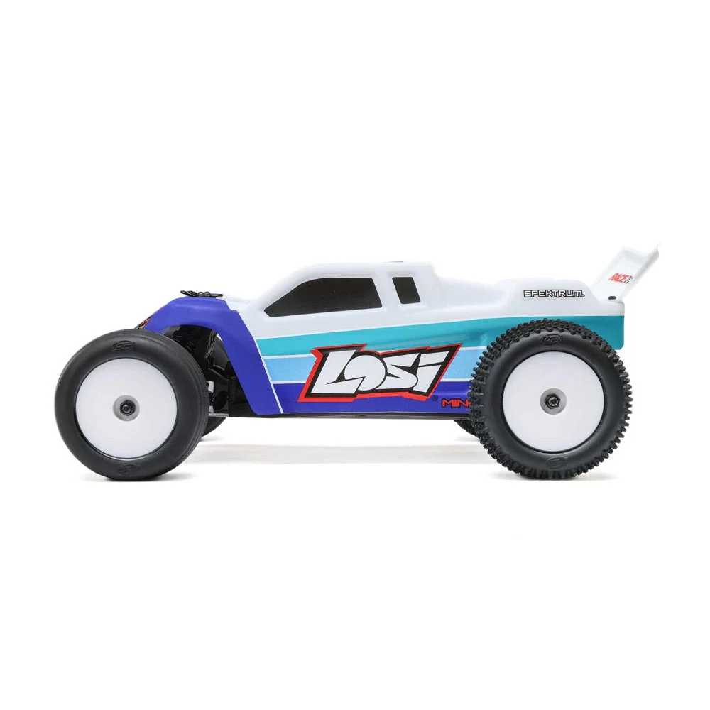 Losi Mini-T 2.0 2WD Brushless RC Stadium Truck V2 Blue 1056T2 - Image 9