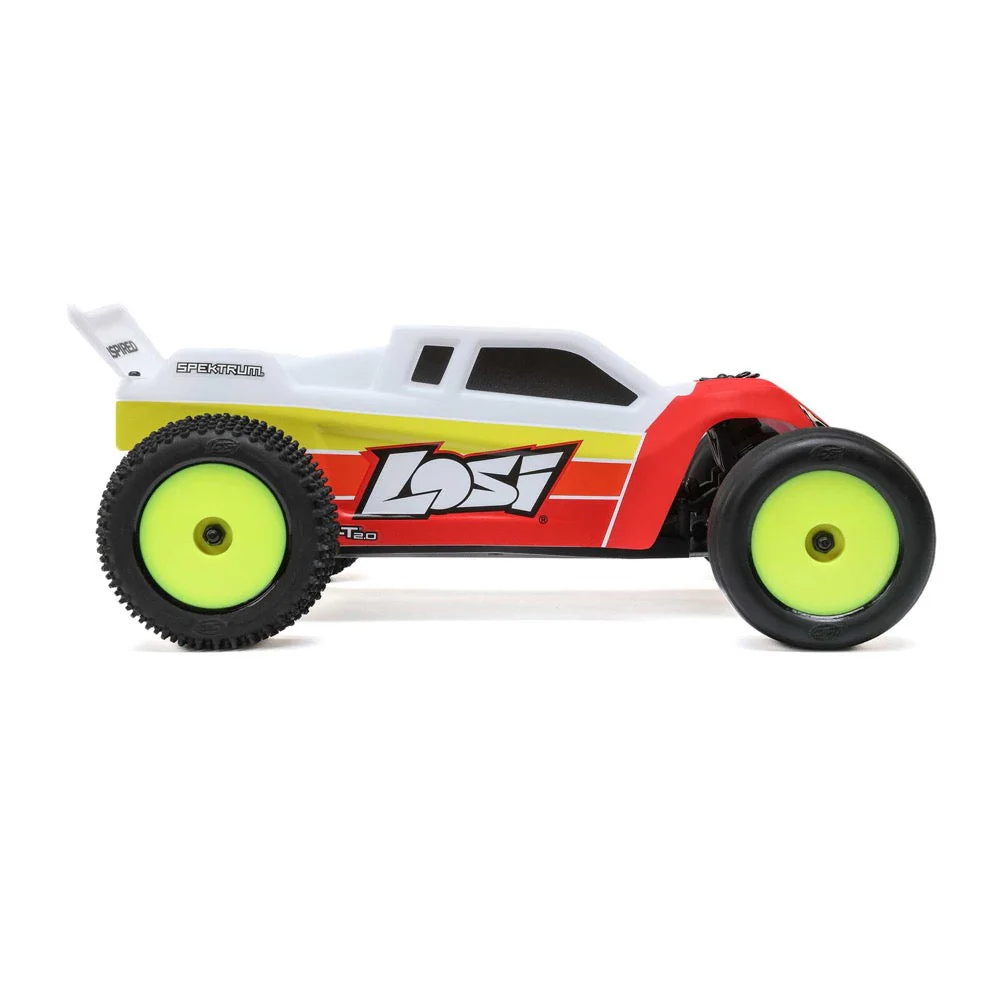 Losi Mini-T 2.0 2WD Brushless RC Stadium Truck V2 Red 1056T1 - Image 5