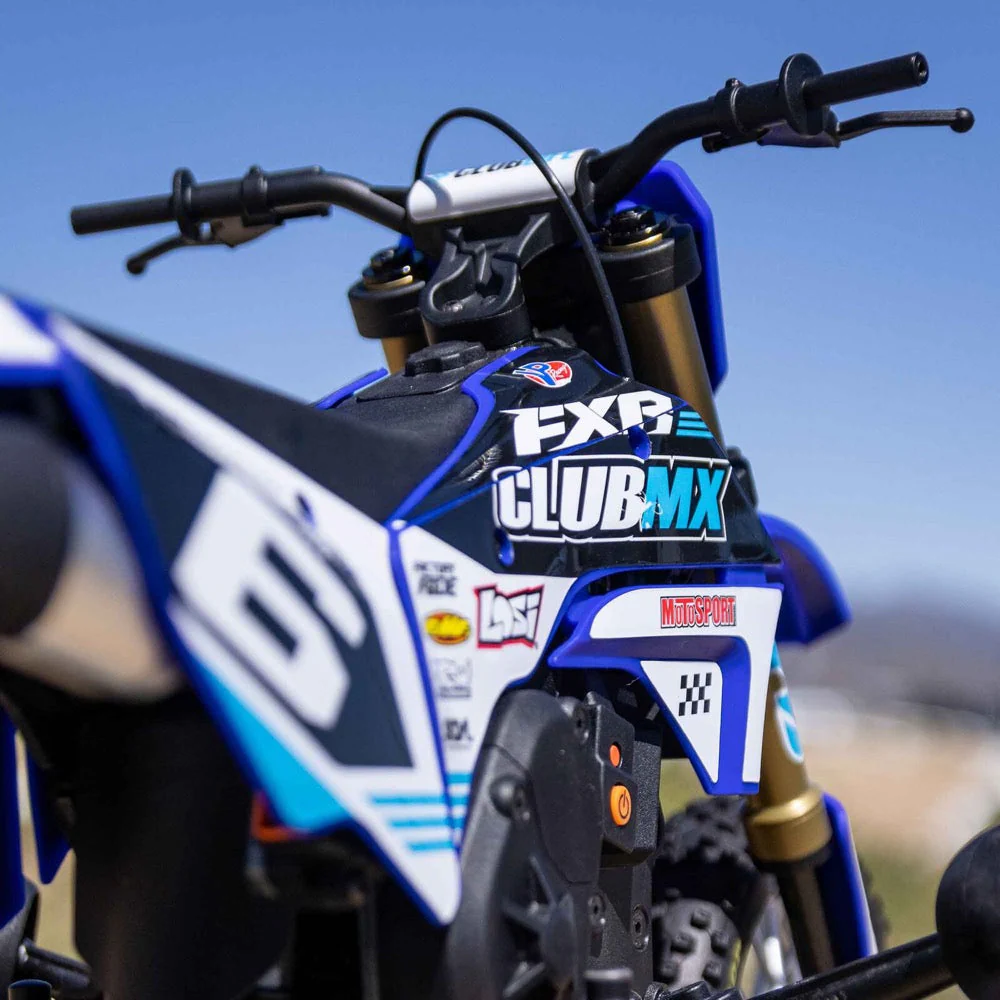Losi Promoto-MX 1/4 RC Motorcycle ClubMX Scheme LOS06000T2 - Image 23