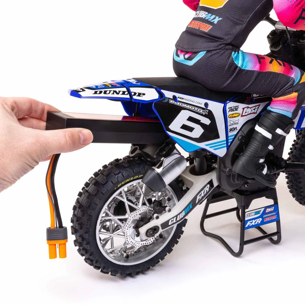 Losi Promoto-MX 1/4 RC Motorcycle ClubMX Scheme LOS06000T2 - Image 8