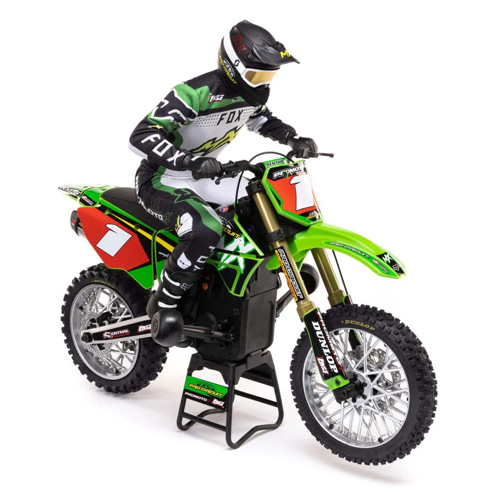 Losi Promoto-MX 1/4 RC Motorcycle Combo with Battery and Charger Pro Circuit Scheme LOS06002 - Image 11