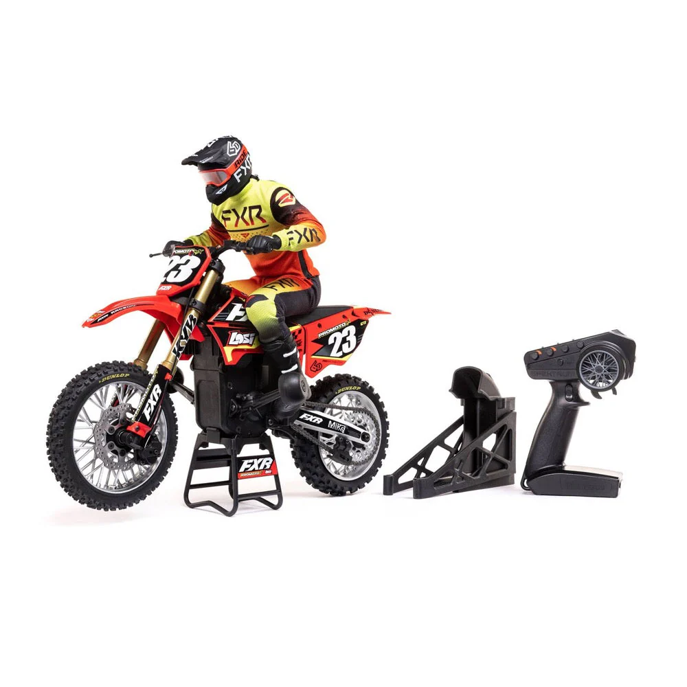 Losi Promoto-MX 1/4 RC Motorcycle FXR Scheme LOS06000T1 - Image 11