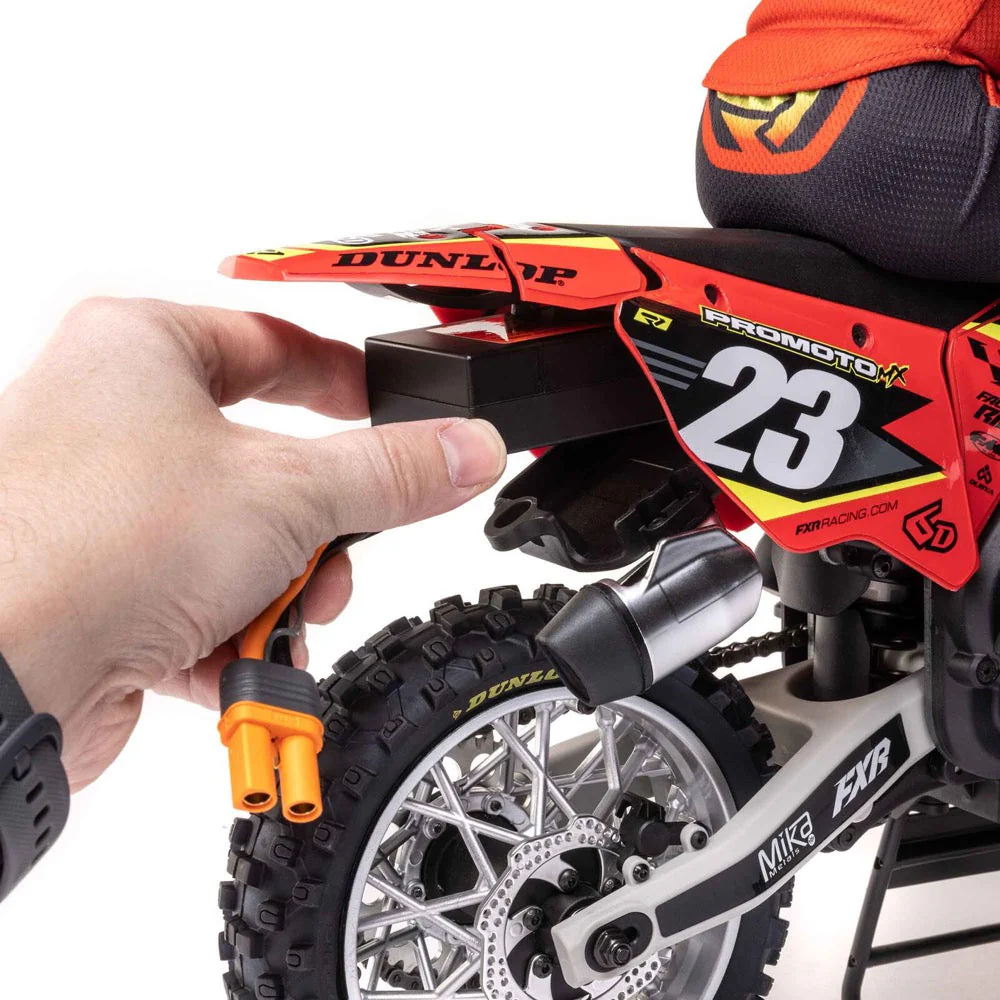 Losi Promoto-MX 1/4 RC Motorcycle FXR Scheme LOS06000T1 - Image 14