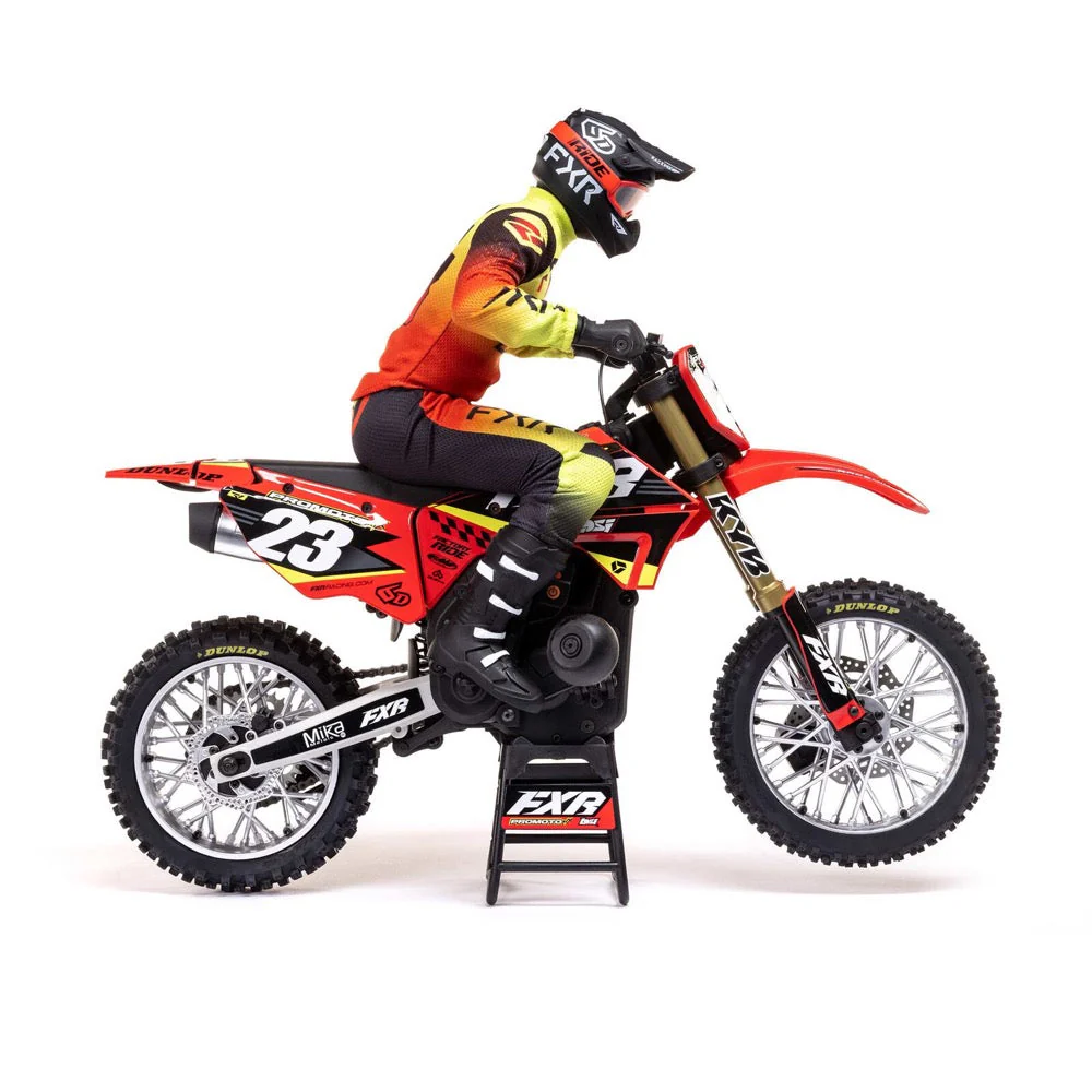 Losi Promoto-MX 1/4 RC Motorcycle FXR Scheme LOS06000T1 - Image 3