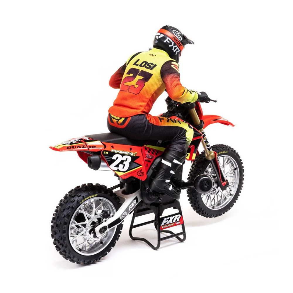 Losi Promoto-MX 1/4 RC Motorcycle FXR Scheme LOS06000T1 - Image 4