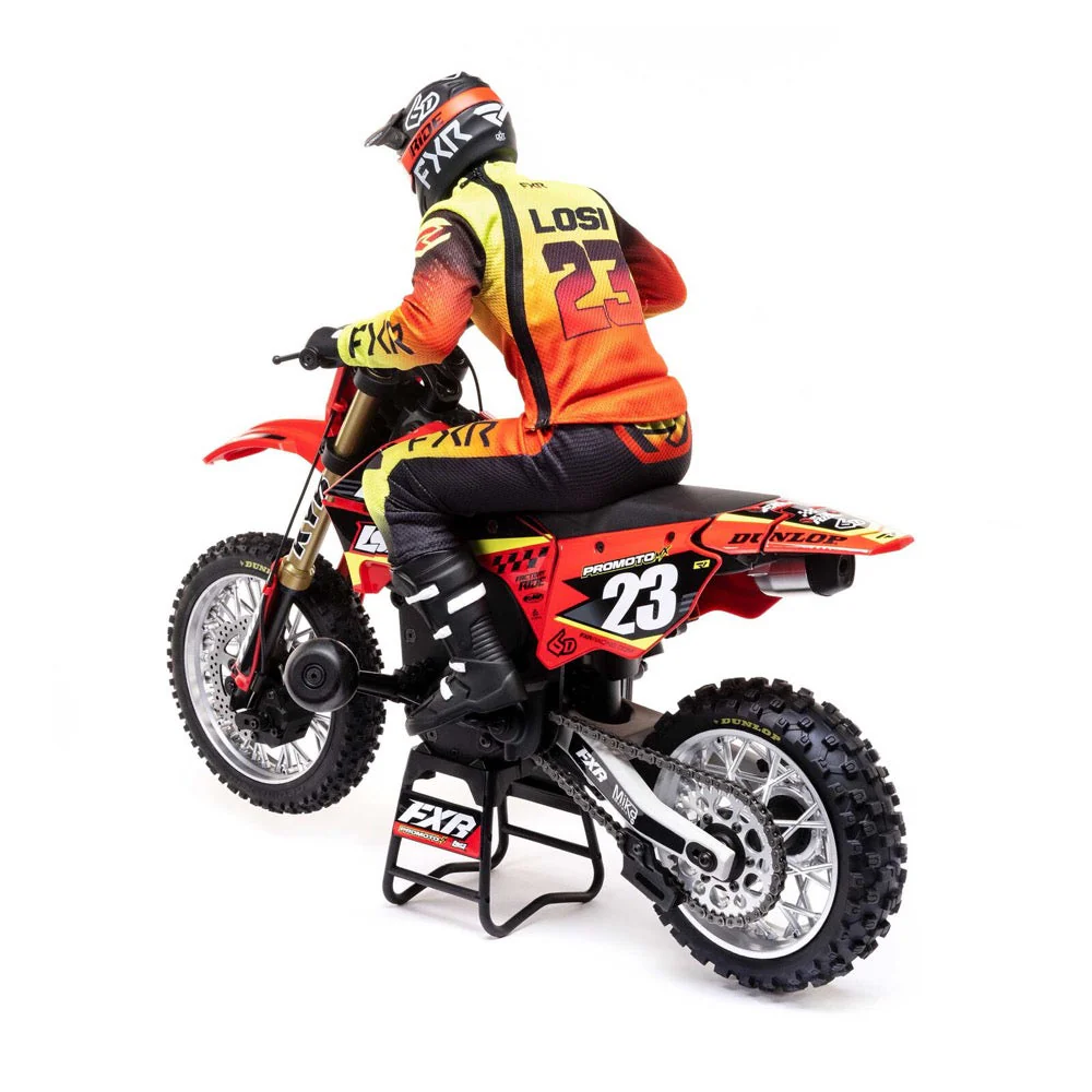 Losi Promoto-MX 1/4 RC Motorcycle FXR Scheme LOS06000T1 - Image 5