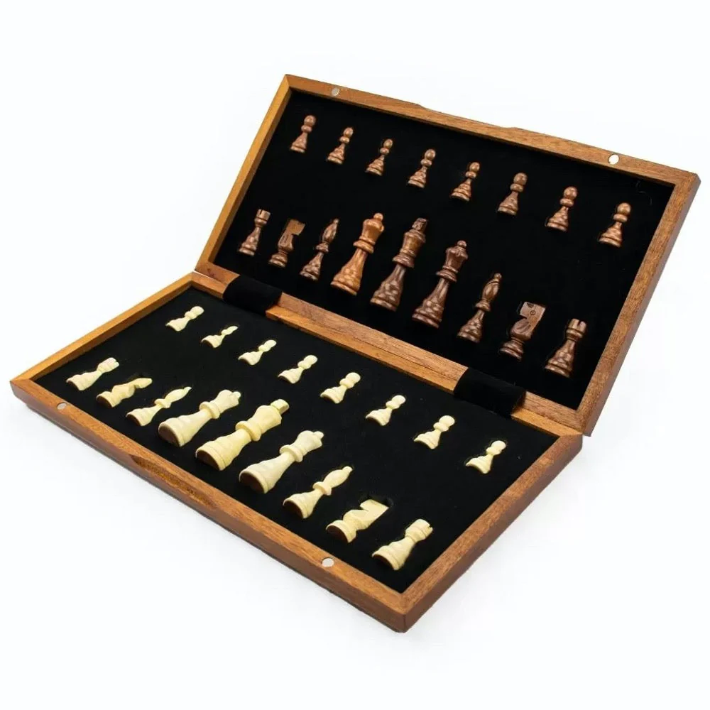LPG Wooden Magnetic Chess Set 38 cm - Image 2
