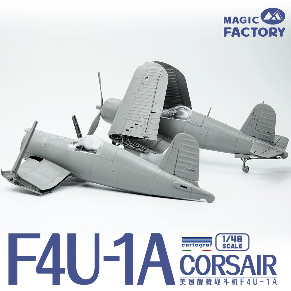 Magic Factory 5003 1/48 F4U-1A Corsair Single Kit - Image 2