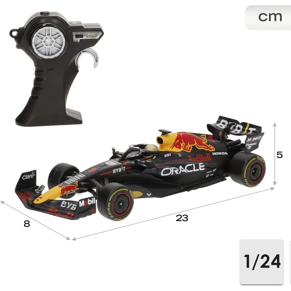 Maisto 82358 1/24 RC 2023 F-1 Red Bull Racing RB-19 Verstappen No.1 - Image 11