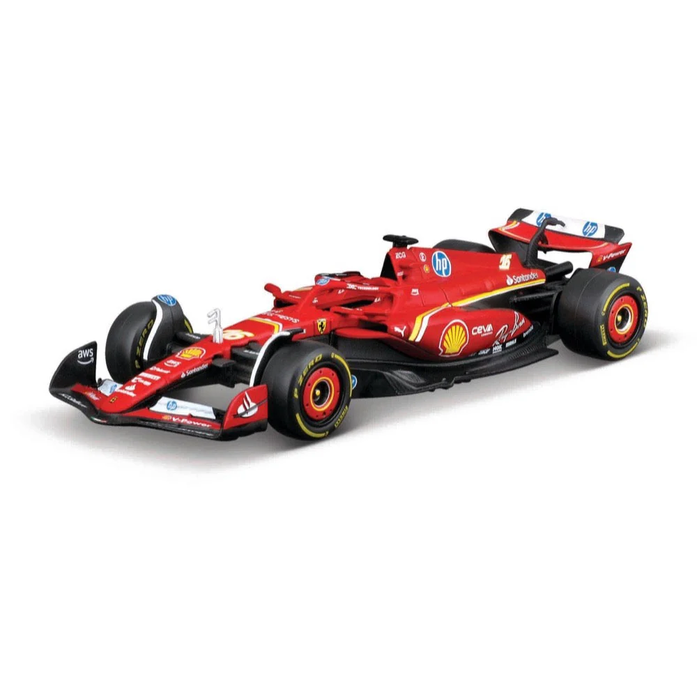 Maisto 82671 1/41 RC F-1 2024 Ferrari SF-24 Leclerc No.16 with Track - Image 2