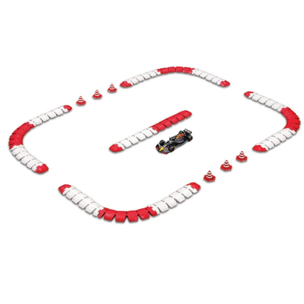 Maisto 82672 1/41 RC F-1 Racing Track 2024 Red Bull RB-20 Verstappen No.1 with Track - Image 3