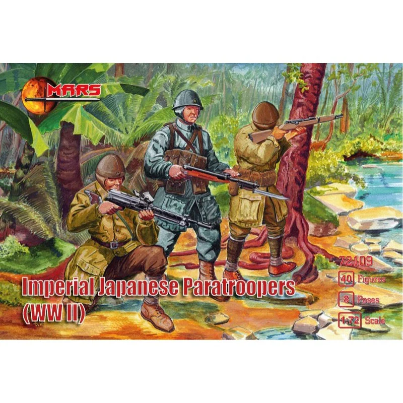 Mars 72109 1/72 Imperial Japanese Paratroopers