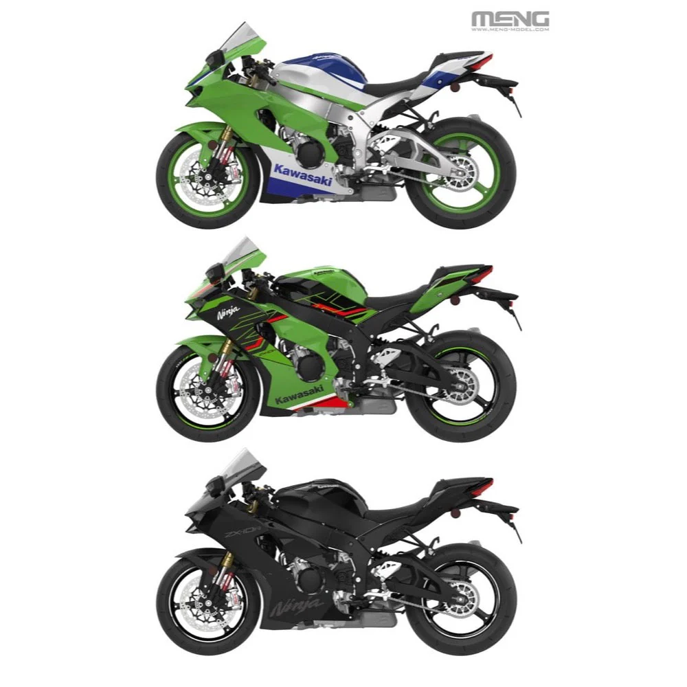 Meng MT-007 1/9 Kawasaki Ninja ZX-10R - Image 12