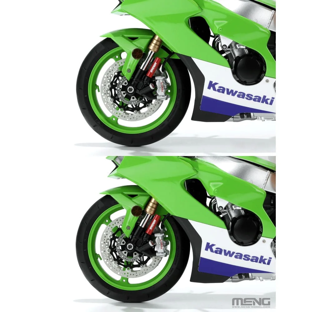 Meng MT-007s 1/9 Kawasaki ZX-10R Pre-coloured Edition - Image 20