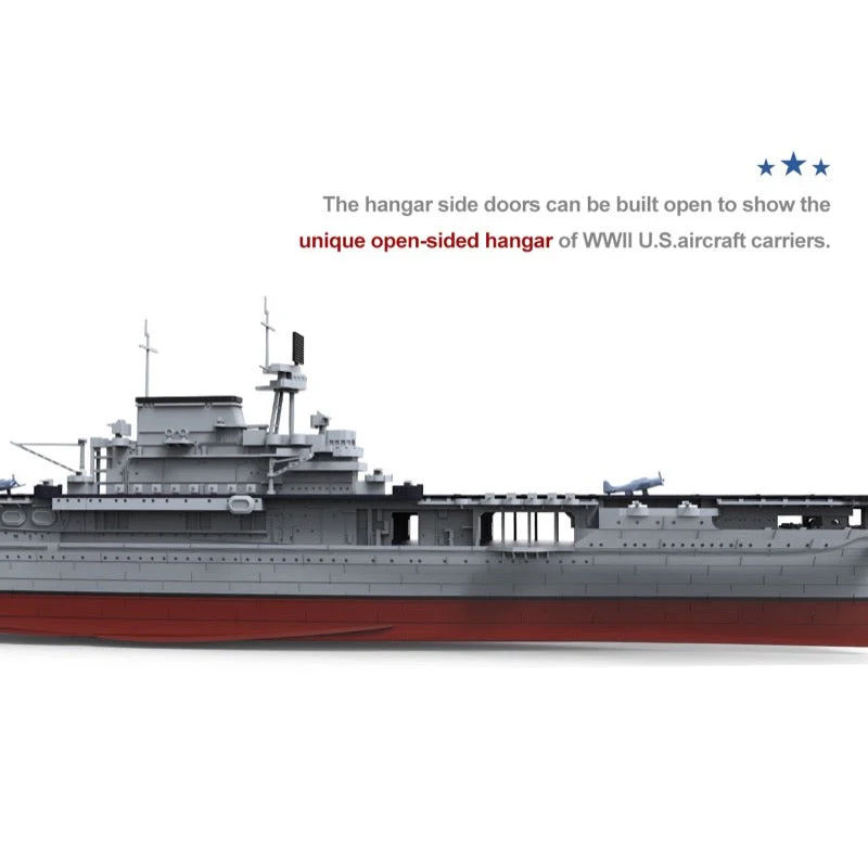 Meng PS-005 1/700 U.S. Navy Aircraft Carrier Enterprise CV-6 - Image 11