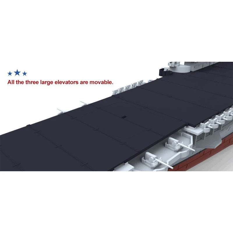 Meng PS-005 1/700 U.S. Navy Aircraft Carrier Enterprise CV-6 - Image 13