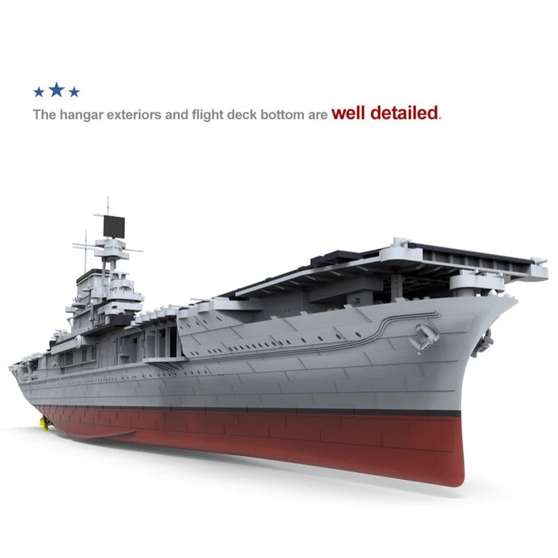 Meng PS-005 1/700 U.S. Navy Aircraft Carrier Enterprise CV-6 - Image 5