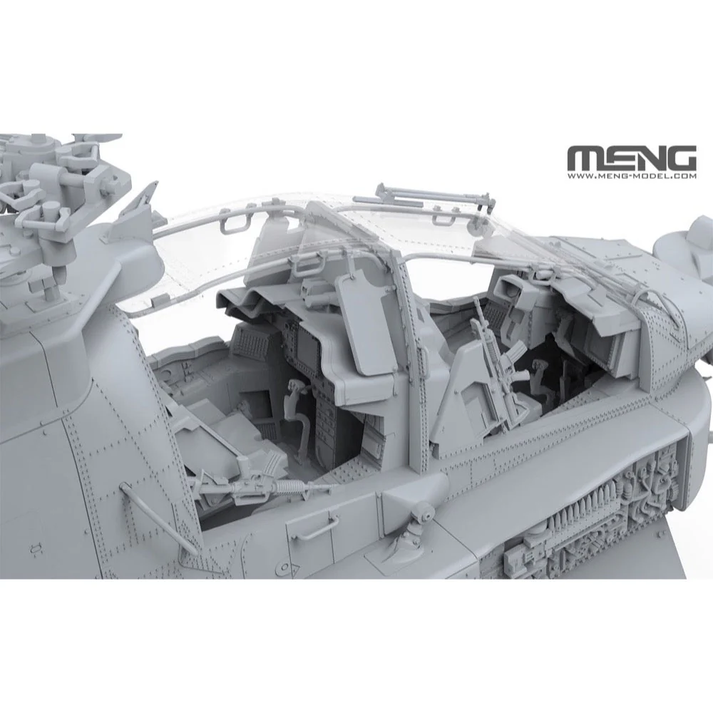 Meng QS-004 1/35 Boeing AH-64D Apache Longbow - Image 12