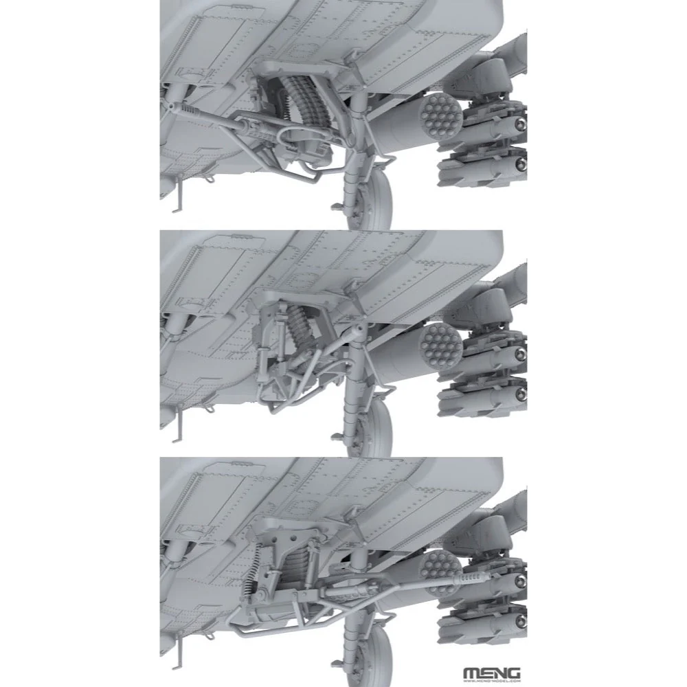 Meng QS-004 1/35 Boeing AH-64D Apache Longbow - Image 4