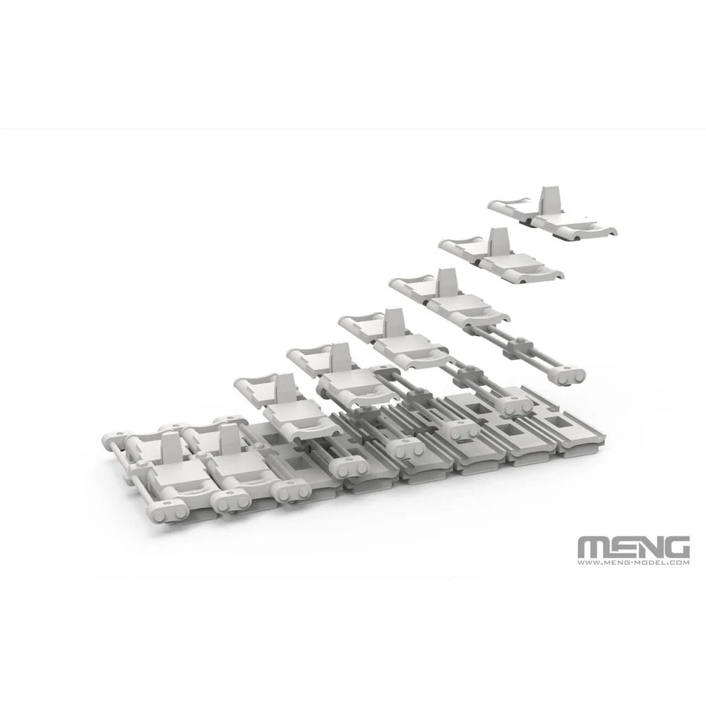 Meng TS-055 1/35 German Main Battle Tank Leopard 2A6 - Image 9