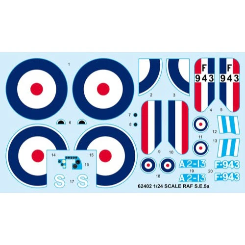 I Love Kit 62402 1/24 British RAF SE5 A WW1 Fighter - Image 4
