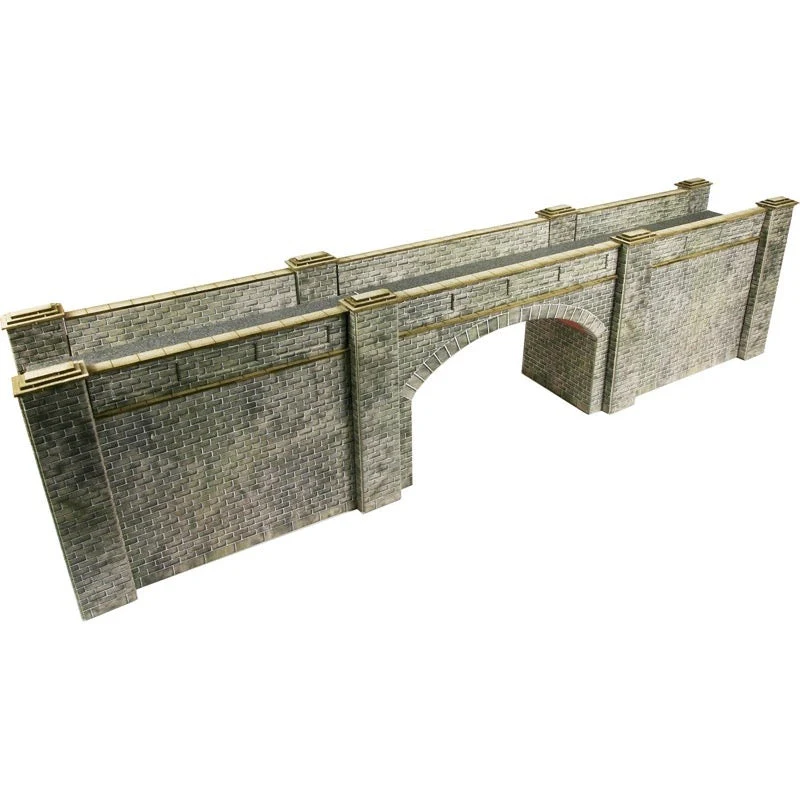 Metcalfe PO247 OO/HO Double Track Bridge Stone Card Kit