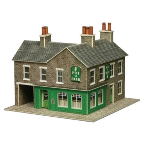 Metcalfe PN117 N Corner Shop & Pub Stone Card Kit - Image 3