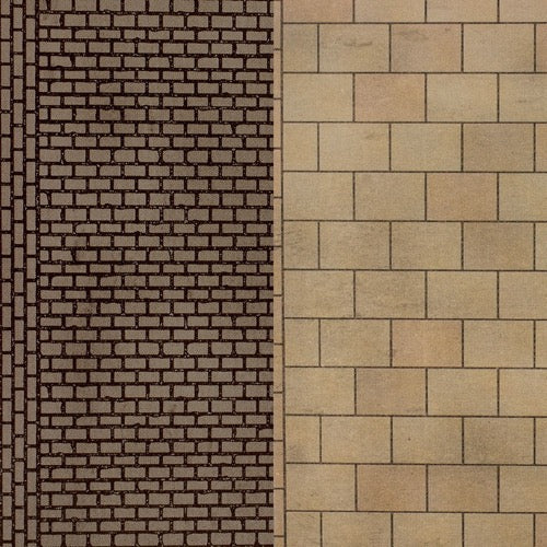 Metcalfe PN111 N Paving Sheets 8 Sheets Card Kit