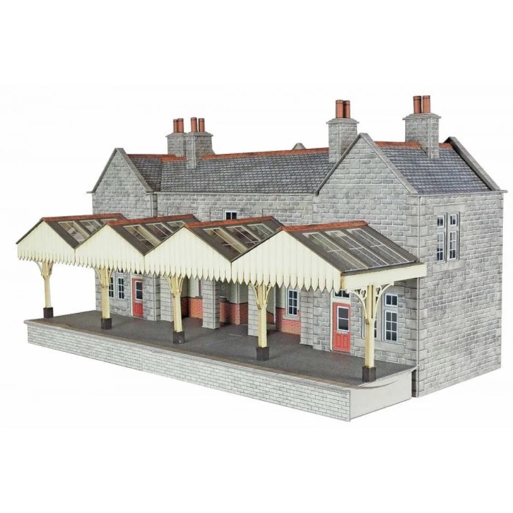 Metcalfe PO320 OO/HO Booking Hall Card Kit - Image 2
