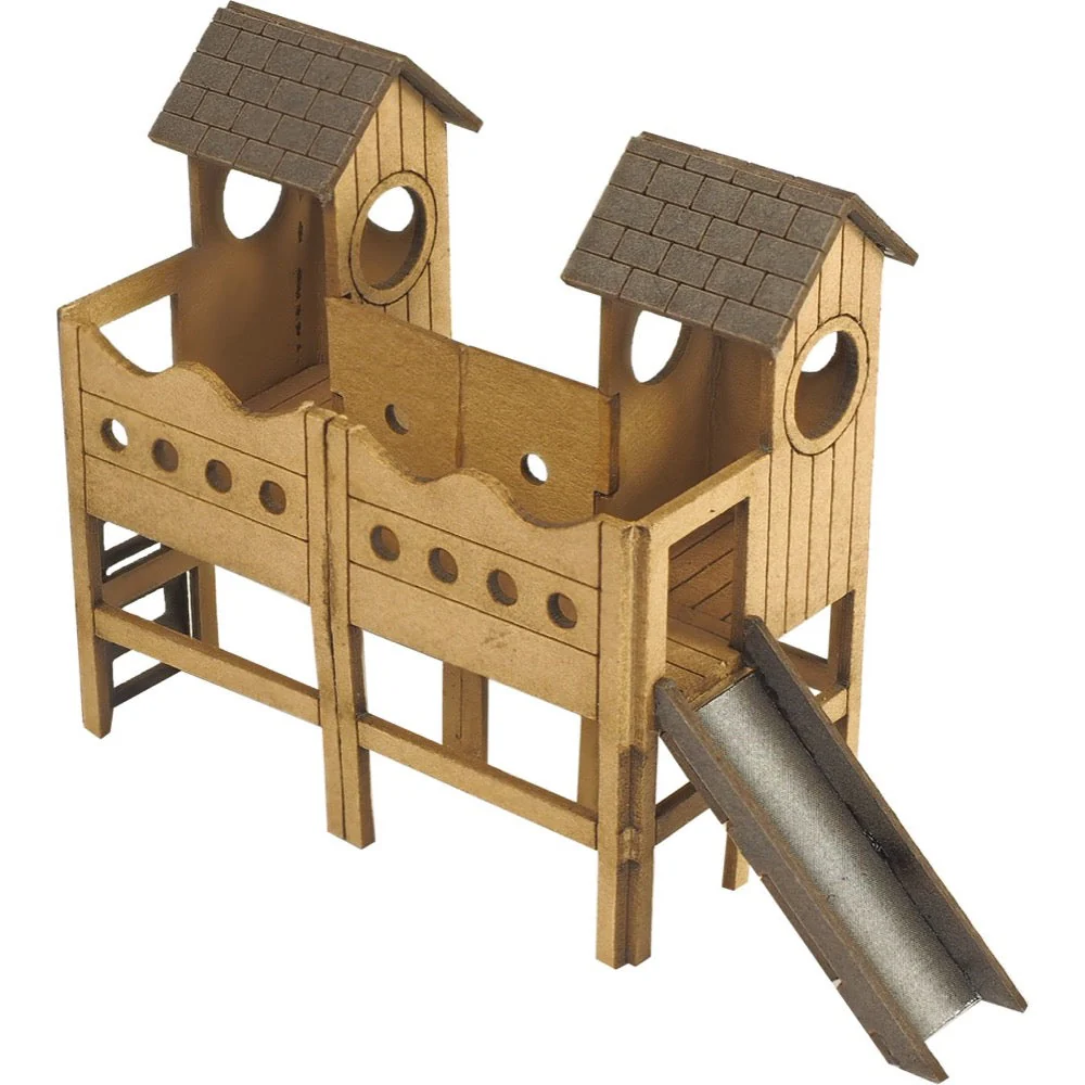 Metcalfe PO513 OO/HO Childrens Play Area Card Kit