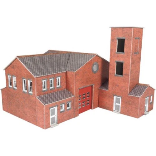 Metcalfe PO289 OO/HO Fire Station Card Kit - Image 2
