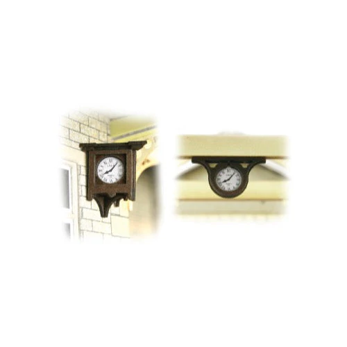 Metcalfe PO515 OO/HO Station Clocks Card Kit