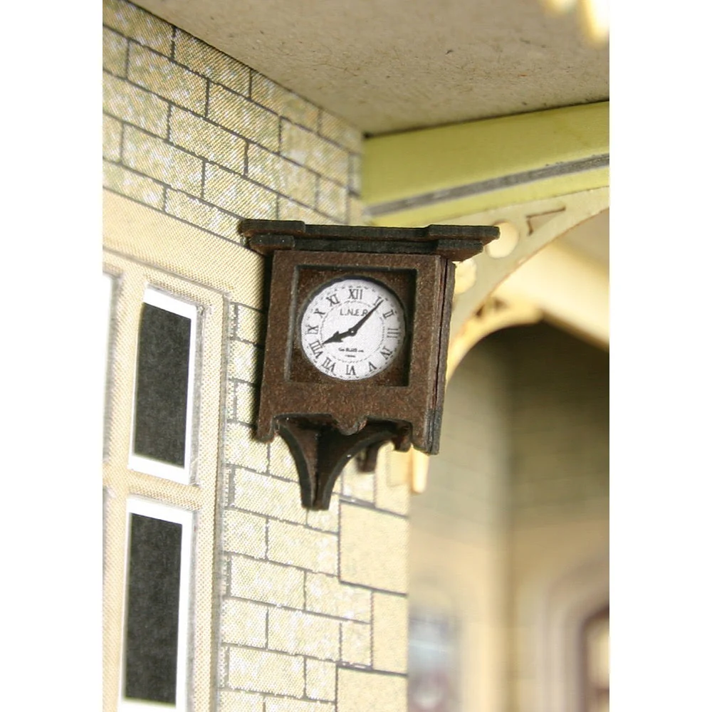 Metcalfe PO515 OO/HO Station Clocks Card Kit - Image 2